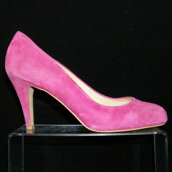 ALDO purple suede almond toe pump heels 7.5 EU 38 - Picture 5 of 8